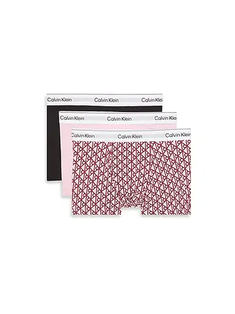 CALVIN KLEIN | Boxers Lot de 3 noir | rot